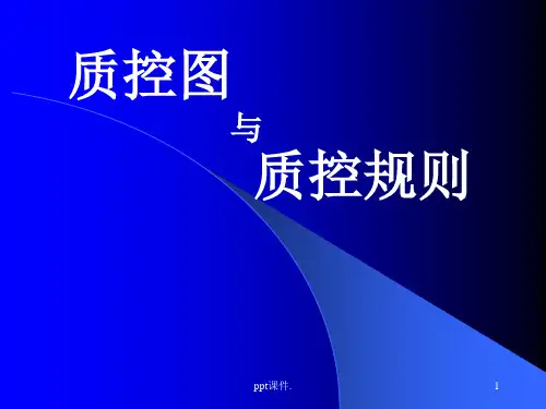 临床医学检验质控图与质控规则授课ppt课件