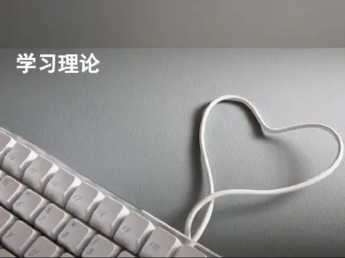 学习理论 四个主义