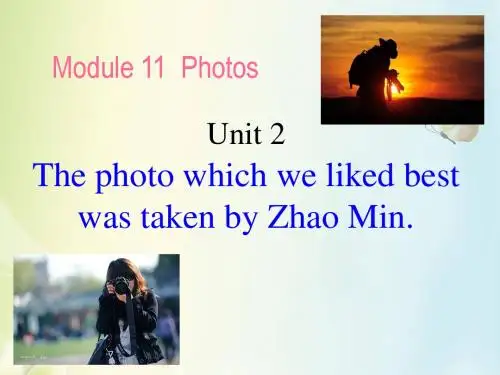 外研版九上M11U2课件