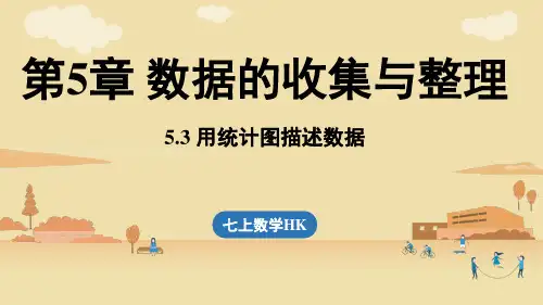 2024年沪科版七年级数学上册 5.3 用统计图描述数据(课件)