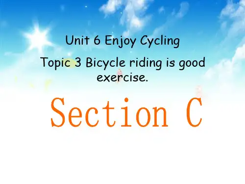 仁爱版八年级下Unit6 Topic3 Section C 课件(共22张)