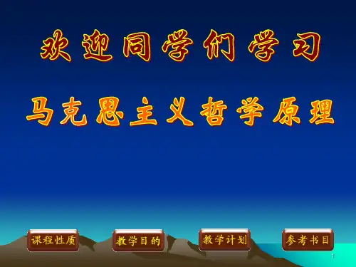 马克思主义哲学原理 第六章 社会的规律和历史主体