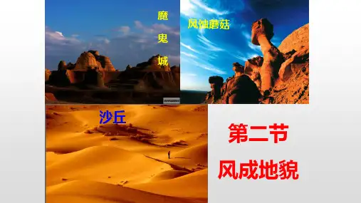 湘教版2019年  2.2 风成地貌 (16张PPT)