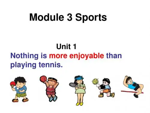外研版八年级英语上册 课件：Module3 Unit1 Nothing i