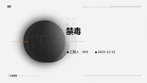 《禁毒》ppt课件