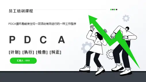 47页企业员工PDCA循环工作方法国内实践与应用培训PPT课件