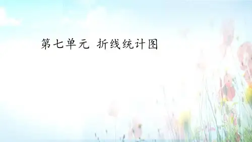第七单元 折线统计图五年级下学期数学同步课件(人教版) (共16张PPT)