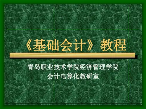 基础会计ppt 163页)