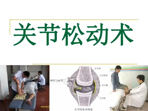 关节松动术