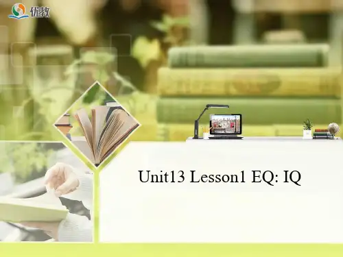 北师大版英语必修5_Unit13_Lesson1_优教精品课件