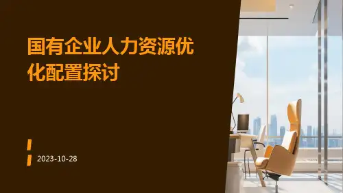 国有企业人力资源优化配置探讨