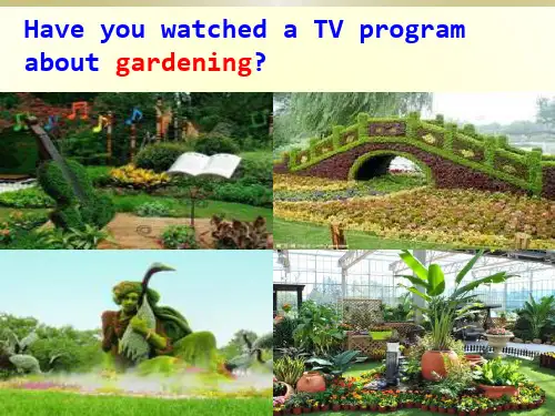 Lesson 9   Gardening with Mary