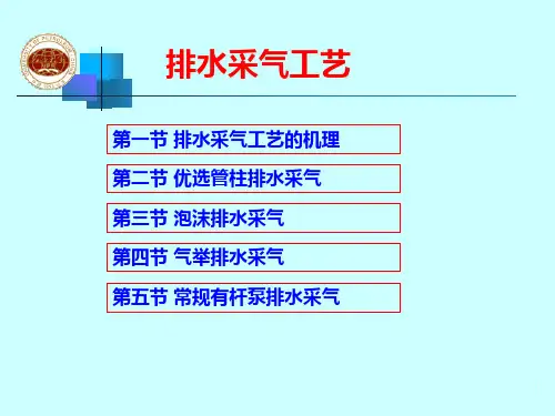 排水采气工艺