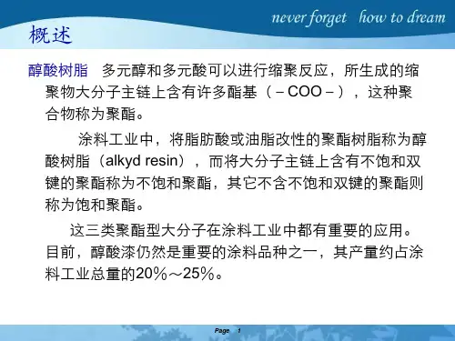 醇酸树脂漆分析课件.ppt