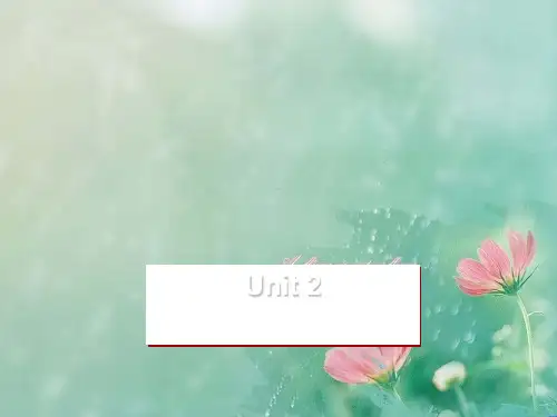 牛津高中英语模块一unit2 Word Power 精品优选公开课件