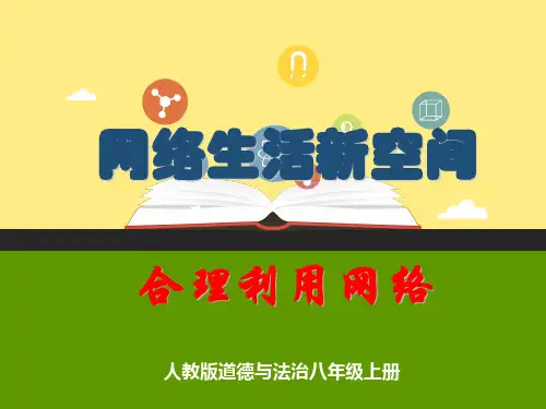 人教版道德和法治八年级上册  2.2  合理利用网络(共21张PPT)