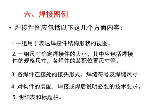 焊接图标注