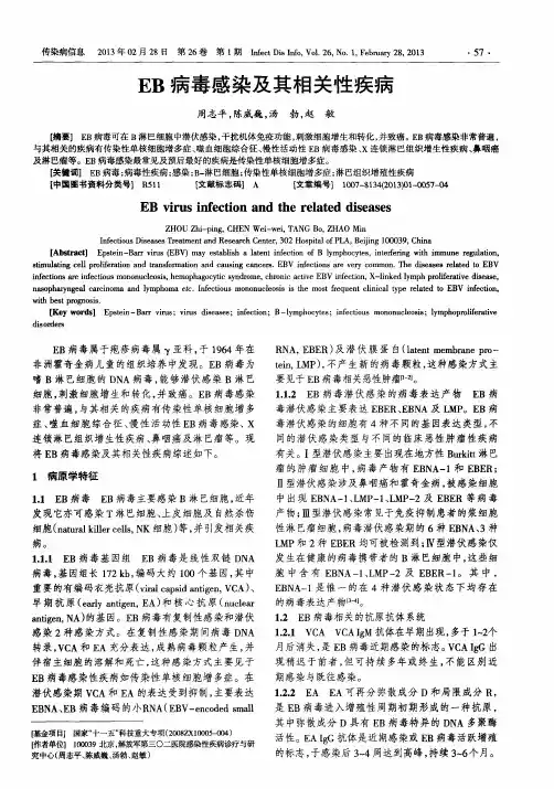 EB病毒感染及其相关性疾病