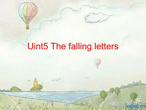 剑桥少儿英语预备级上Unit5