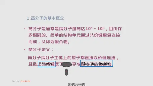 功能高分子材料合成与制备PPT课件
