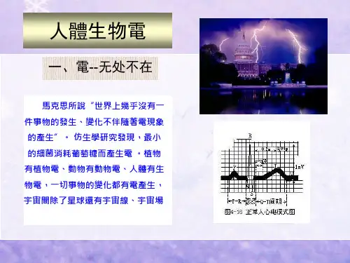人体与生物电