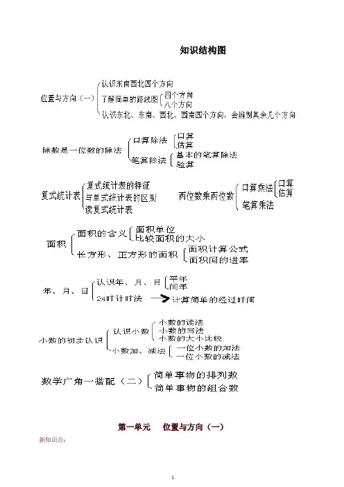 【最新】人教版三年级数学下册全册教案