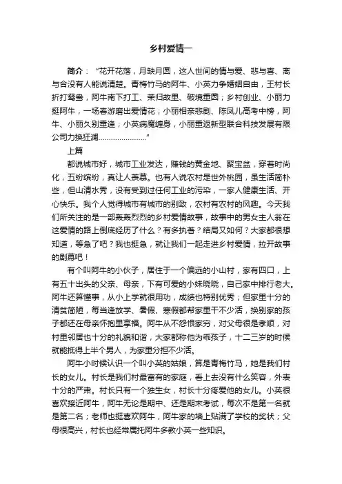乡村爱情一