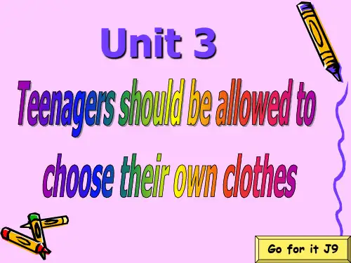 九年级英语上Unit3课件