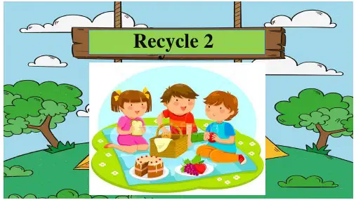 Recycle 2教学课件ppt-人教(pep)版(三起)小学四年级英语下册