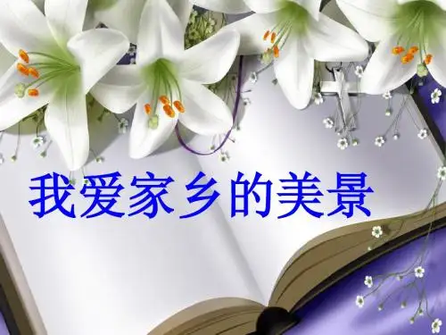 我爱家乡的美景
