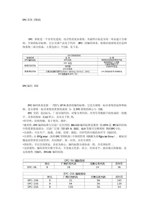 EPC系统详细介绍