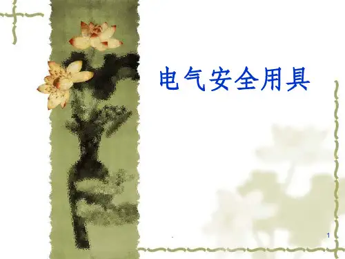 高压电工安全器具PPT课件