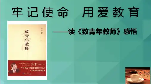 《致青年教师》