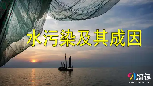 课件4：2.1 水污染及其成因
