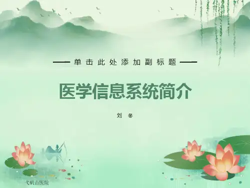 医院信息系统(HIS)