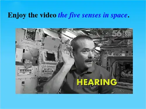 高一牛津译林版英语必修三课件Unit 1 The world of our senses Welcome to the unit(共38张PPT)