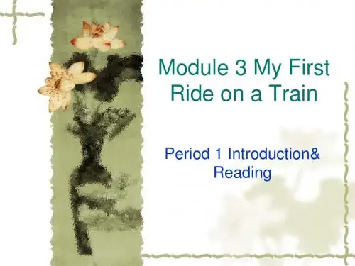 module3 Reading 课件
