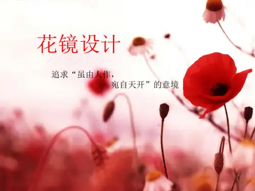 花镜设计作业ppt课件