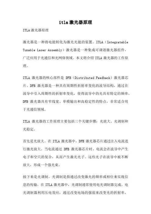 itla激光器原理