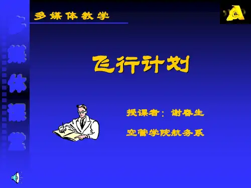 手工飞行计划 第五部分