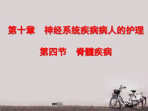 脊髓疾病病人的护理  ppt课件