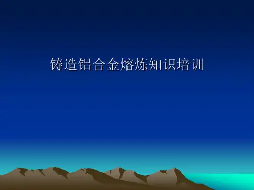 鸿图铸造铝合金熔炼培训