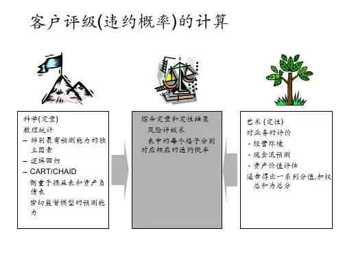 客户评级违约概率的计算