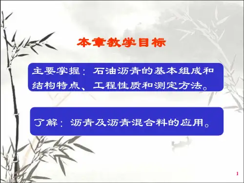 沥青材料 PPT课件