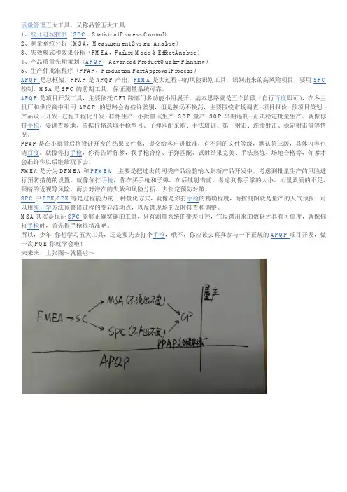 五大工具知识