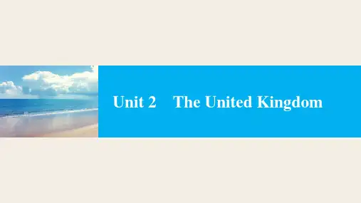 人教版英语必修5同步教学课件：unit2TheUnitedKingdomperiodtwo