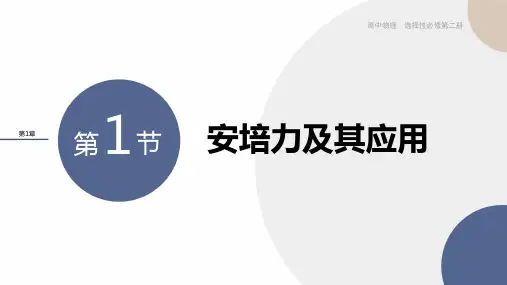 1.1安培力及其应用课件
