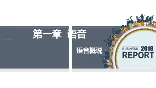 现代汉语  上  第一章 语音 (语音概说)