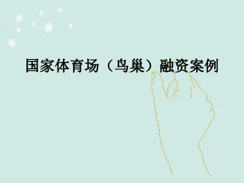 国家体育场(鸟巢)PPP项目投融资案例分析  ppt课件