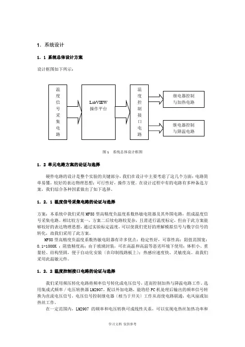 基于labview的温度测量